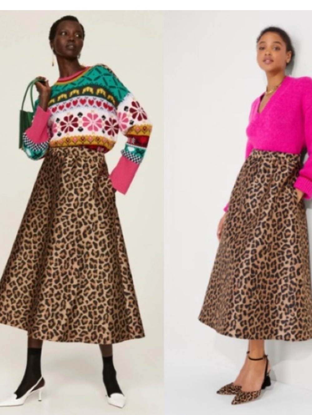 Gorgeous, Chic and Timeless Kate Spade Leopard Print Midi Skirt - Brown/Tan